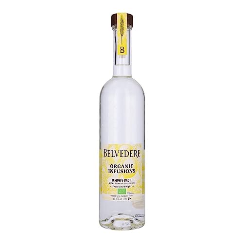 Belvedere Organic Infusions Lemon & Basil Flavoured Vodka 40% Vol. 1l von BELVEDERE