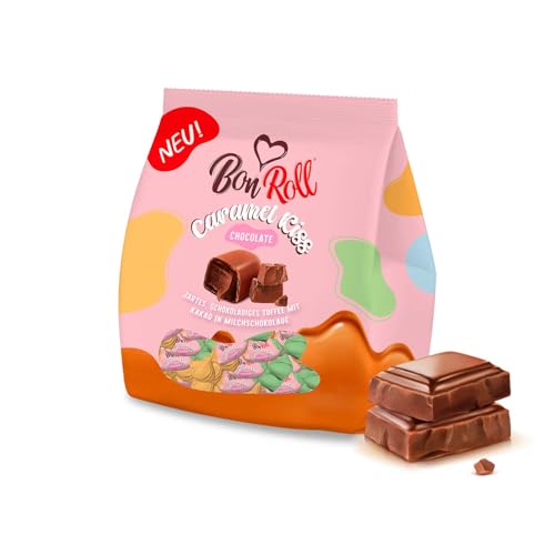 Uniconf BonRoll Caramel-Toffees in Milchschokolade Chocolate, 120 g von BEM