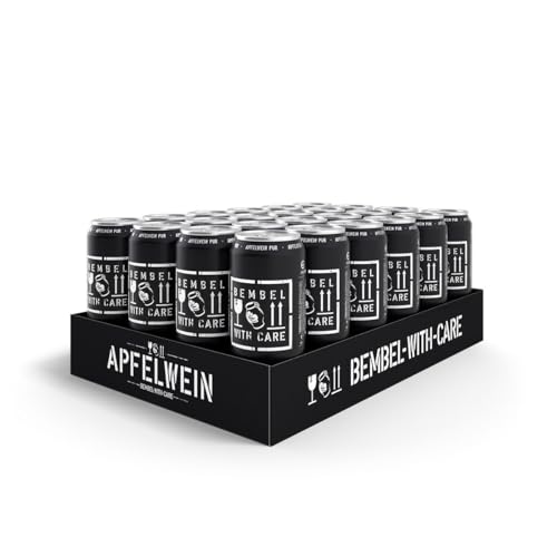 BEBEL WITH CARE Apfelwein-Pur (24 Dosen x 0,5l.) inkl. Pfand von BEMBEL WITH CARE