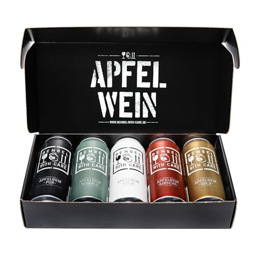 BEBEL WITH CARE Apfelwein-Mix Care-Paket 5 x 0,5L inkl. Pfand von BEMBEL WITH CARE