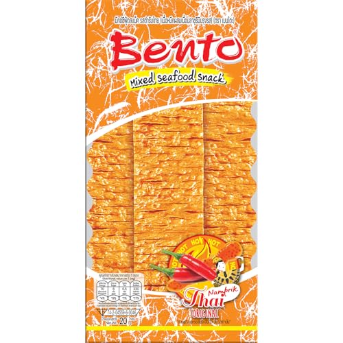 BENTO - Tintenfisch Snack Namprik - 1 X 20 GR von BENTO