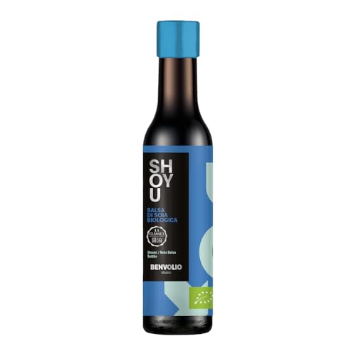 BENVOLIO Studio - SHOYU Bio Sojasauce | 250ml | Reichhaltiger und intensiver Geschmack – Natürliche Fermentation – Japanische Tradition – Ideal für Suppen, Marinaden, Salate (SHOYU BIO) von BENVOLIO