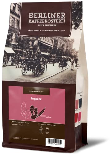 aromatisierter Kaffee Ingwer Bohne 250g von BERLINER KAFFEERÖSTEREI GIEST & COMPAGNON