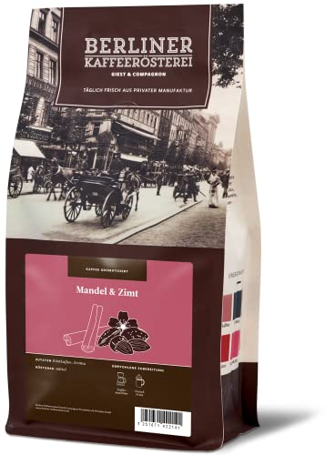 aromatisierter Kaffee Mandel Zimt Bohne 500g von BERLINER KAFFEERÖSTEREI GIEST & COMPAGNON