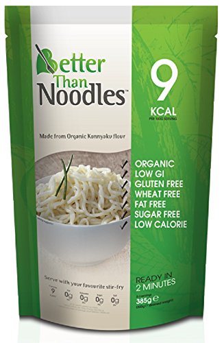 Better Than Noodles Bio-Nudelformen, glutenfrei, 385 g, 3 Stück von BETTER THAN FOODS