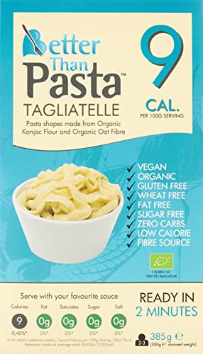 KONJAC PASTA TAGLIATELLE (GLUTENFREI) BIO 385 g - BETTER THAN FOODS von BETTER THAN FOODS