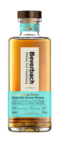 BEVERBACH I Craft Beer Cask Finish I Single Malt German Whiskey I 6 Monate im Craft Beer Fass gereift I 43% Vol. I 700 ml von BEVERBACH