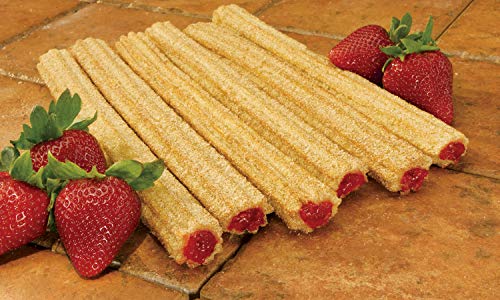 Tio Pepes Vollkorn-Himbeer-Churros, 54 ml, 100 Stück pro Packung. von BFYSYO