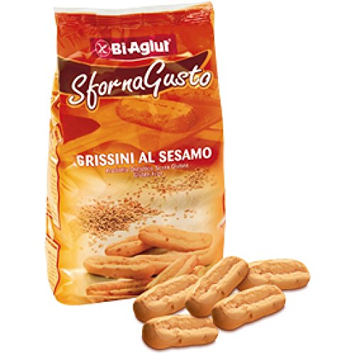 GRISSINI S/G SESAME 150G von Biaglut