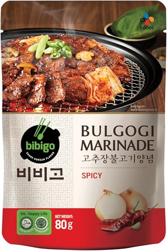 BIBIGO Bulgogi Marinade, Spicy - 1 x 80 g von BIBIGO