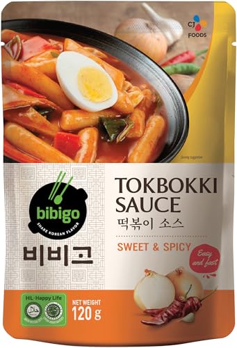 BIBIGO Tokbokki Sauce, sweet und Spicy - 1 x 120 g von BIBIGO