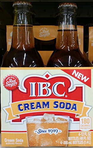 IBC Cream Soda, 12 Fl Oz Bottles, 4 Pack von BIC