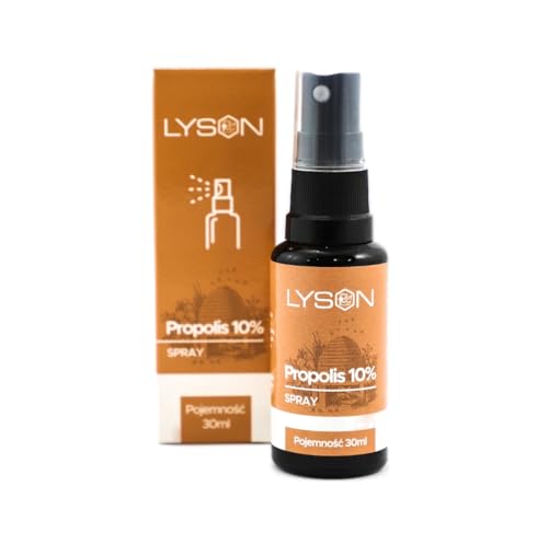 Propolis Spray 30 ml mit 10% Propolis Nahrungsergänzungsmittel, für Hautverletzungen, Zahnfleischentzündungen, Entzündungen im Mundraum oder Halsschmerzen von BIENE24.DE