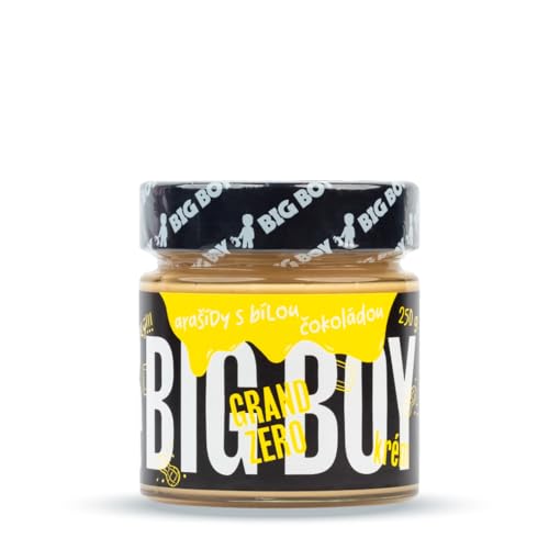 BIG BOY® GRAND ZERO MIT WEIßER SCHOKOLADE 250G ERDNUSSCREME von BIGBOY