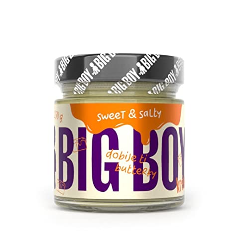 BIG BOY® SWEET & SALTY BUTTER 250G BIG BOY® SÜSSE & SALZIGE BUTTER 250G Erdnussbutter von BIGBOY