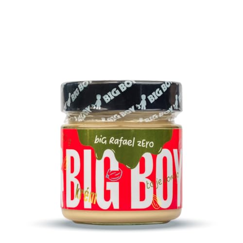 BIG BOY BIG RAFAEL ZERO - Zarte Mandel-Kokos-Creme mit Birkenzucker 220G - Unwiderstehliches Kokosnuss-Glück | Idealer gesunder und nahrhafter Snack von BIGBOY
