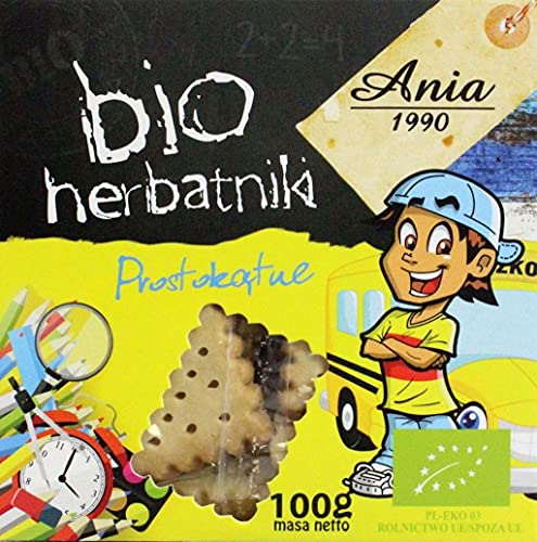 RECHTECKIGES TEEGEBÄCKE BIO 100 g - BIO ANIA von BIO ANIA