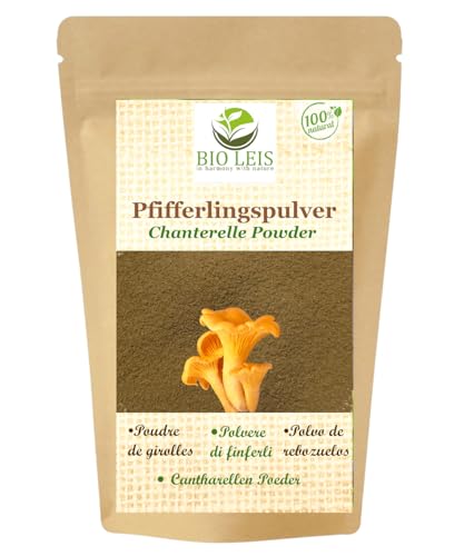 Pfifferlinge 200g I Pfifferlingspulver I Naturbelassen I Pilzpulver I BIO LEIS in harmony with nature (200g) von BIO LEIS in harmony with nature