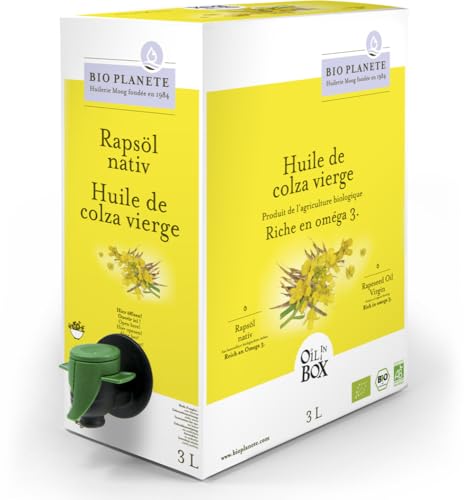 Bio Planete Rapsöl nativ OIL IN BOX (2 x 3 l) von BIO PLANET