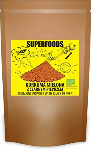 KURKUMA GEGRIFFEN MIT SCHWARZEM PFEFFER BIO 200 g - BIO PLANET von BIO PLANET