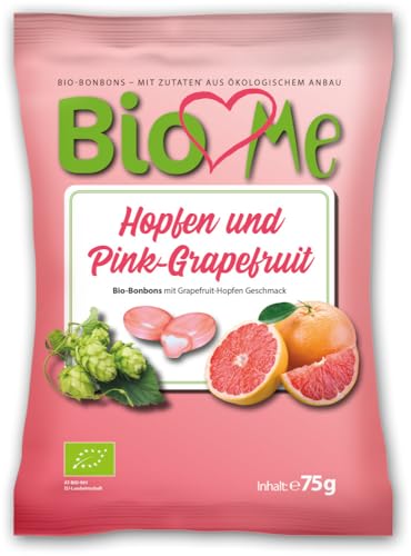 Hopfen - Pink Grapefruit Bio-Bonbons 12 x 75 gr von BIO loves Me