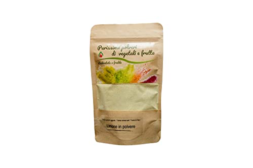 Biocal - Dehydriertes Zitronenpulver/dehydrierte mahlzeit/spices/spices hähnchen gewürz/spices italian allrounder/Gewurze-Basissatz/gewürze italienisch/fruchtpulver zitrone/dehydrierte früchte/80gr von BIOCAL