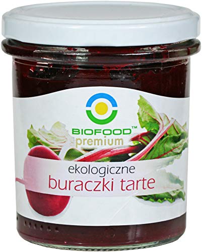 BIOFOOD geriebene Rote Beete aus ökologischem Anbau, 280 g Schraubglas von BIOFOOD