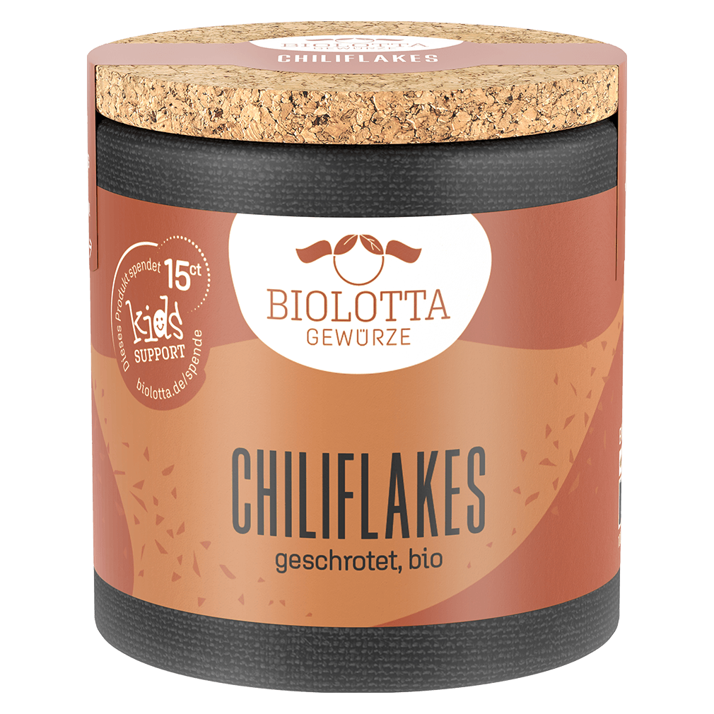 Bio Chiliflakes geschrotet von BIOLOTTA