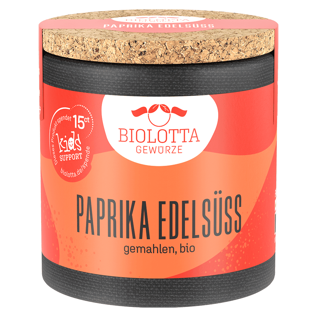 Bio Paprika edelsüß, gemahlen von BIOLOTTA