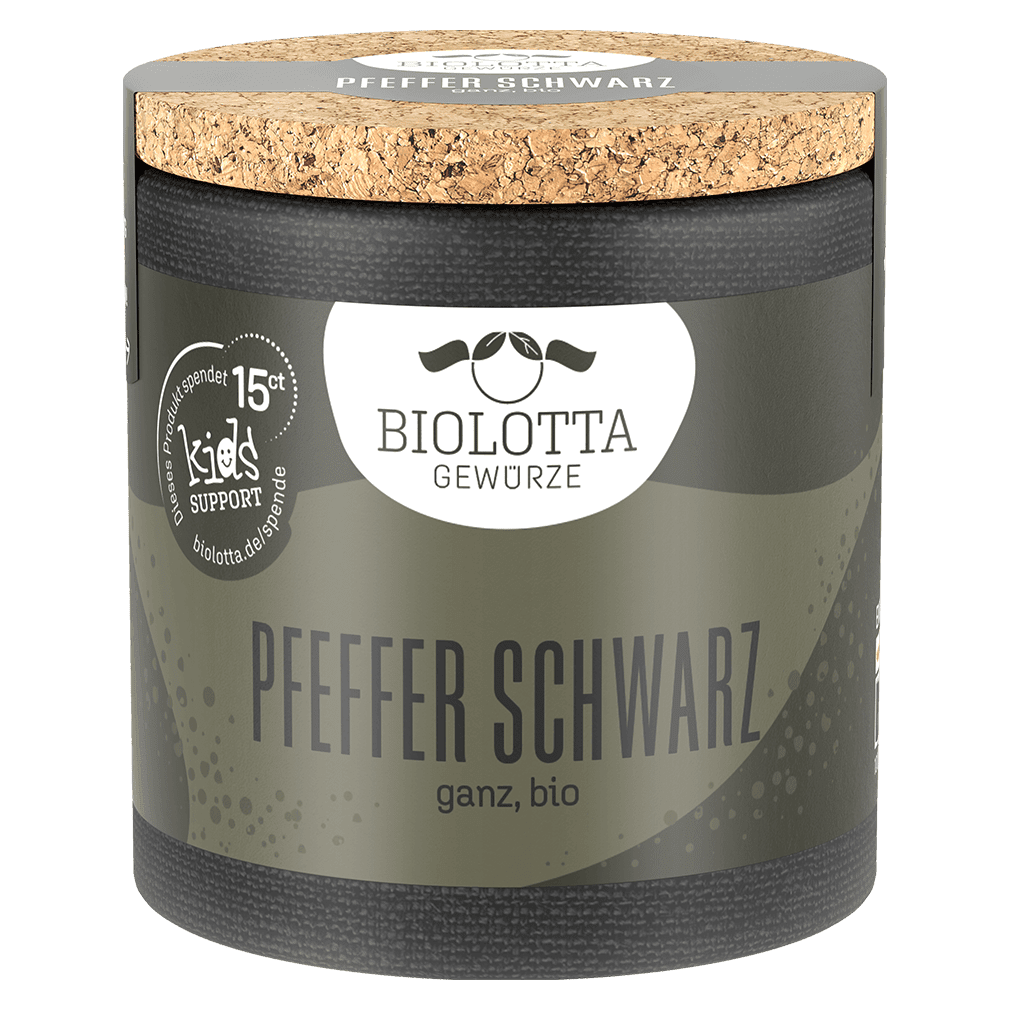 Bio Pfeffer schwarz ganz von BIOLOTTA