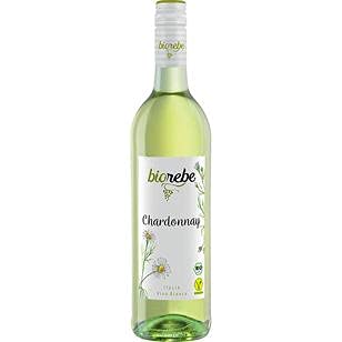 BioRebe Chardonnay Weißwein trocken IGP, 6er Pack (6 x 0.75l) von BIOrebe