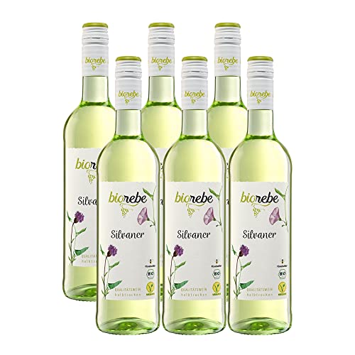 BioRebe Silvaner Qualitätswein (6 x 0.75 l) von BIOrebe