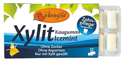 Birkengold Kaugummi Icemint (12 Stück) (0.02 Kg) von Birkengold