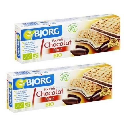 BJORG BJORG bjorg gefüllten schokoladenplätzchen bjorg schwarz 2x225g von BJORG