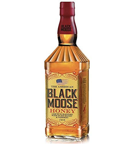 THE AMERICAN WHISKEY BLENDED HONEY WHISKEY 1 LT von BLACK MOOSE