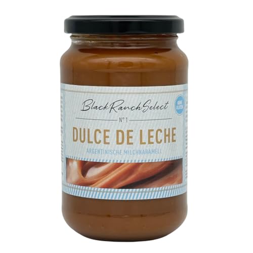 Black Ranch Dulce de Leche | Traditioneller argentinischer Milchkaramell-Aufstrich | Perfekt für Desserts & Backwaren | Glutenfrei & ohne Konservierungsstoffe | 430g von BLACK RANCH ARGENTINA