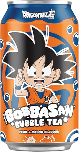 BOBBASAN Bubble Tea, DBS, Pear und Melon Flavor, Goku - 1 x 320 ml von BOBBASAN