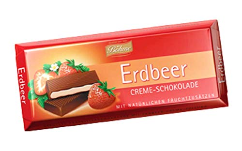 Erdbeer Creme-Schokolade 20 x 100 g (20) von BÖHME