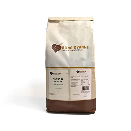 BONGIOVANNI FARINE E BONTA' NATURALI Black Eye Bohnen Mehl 5Kg BIO von BONGIOVANNI FARINE E BONTA' NATURALI