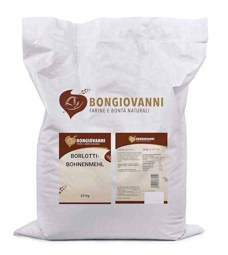 BONGIOVANNI FARINE E BONTA' NATURALI Borlotti Bohnen Mehl 25Kg von BONGIOVANNI FARINE E BONTA' NATURALI