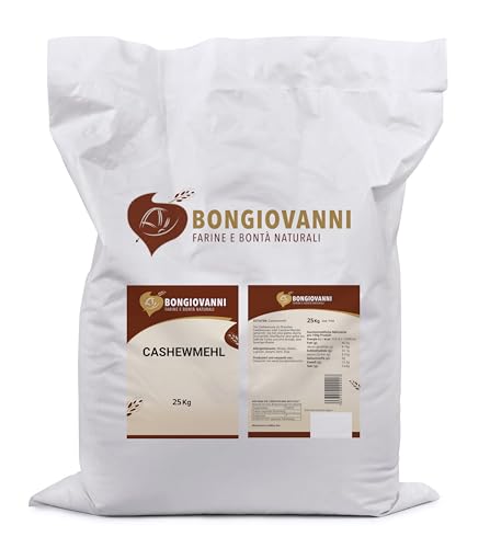 BONGIOVANNI FARINE E BONTA' NATURALI Cashewmehl 25Kg von BONGIOVANNI FARINE E BONTA' NATURALI