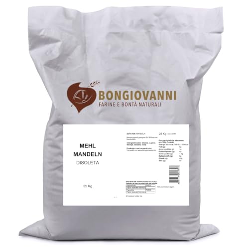 BONGIOVANNI FARINE E BONTA' NATURALI Entöltes Mandelmehl 25kg von BONGIOVANNI FARINE E BONTA' NATURALI