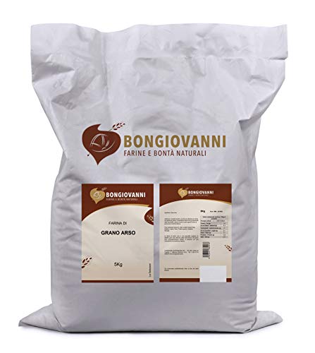 BONGIOVANNI FARINE E BONTA' NATURALI Gebranntes Weizenmehl 5 kg von BONGIOVANNI FARINE E BONTA' NATURALI