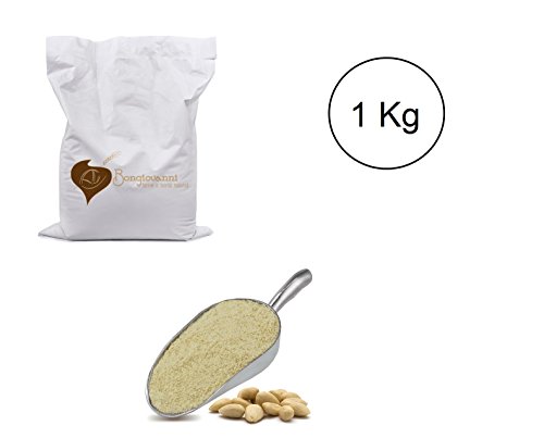 BONGIOVANNI FARINE E BONTA' NATURALI Geschältes süßes Mandelmehl 1 kg von BONGIOVANNI FARINE E BONTA' NATURALI