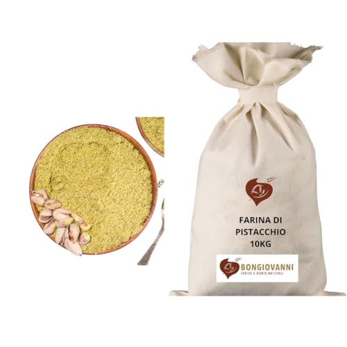 BONGIOVANNI FARINE E BONTA' NATURALI Pistazienmehl 10kg von BONGIOVANNI FARINE E BONTA' NATURALI