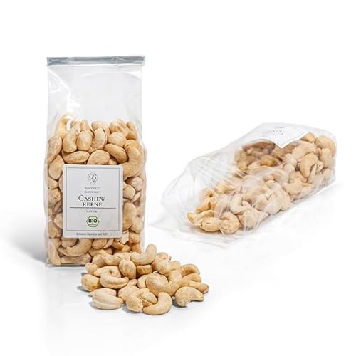 Boomers Gourmet - Bio Cashewkerne | Knackig & zart-buttrig | Premium-Qualität | Reich an Proteinen & gesunden Fetten | Vielseitig & nachhaltig | Natürlich genießen - 3 x 170 g von BOOMERS GOURMET