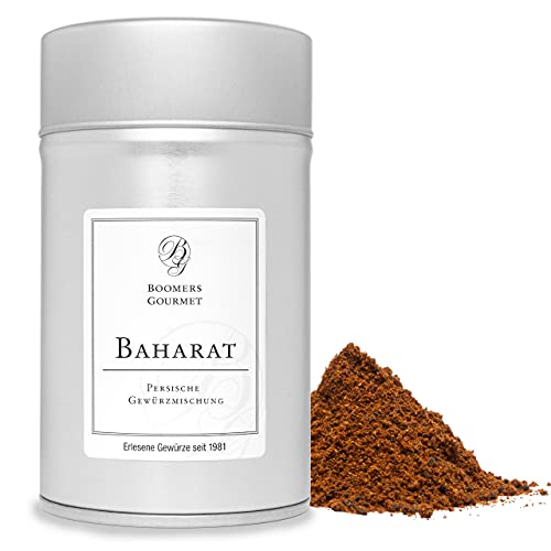 Boomers Gourmet - Baharat Gewürzmischung, Baharat Gewürz - Arabische Gewürzmischung - Gewürzdose 11,5 cm - 100 g von BOOMERS GOURMET