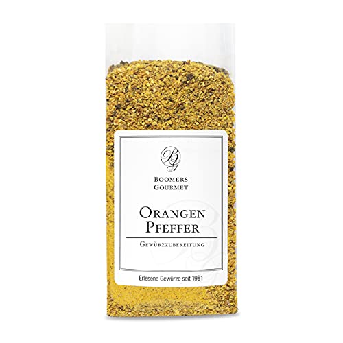 Boomers Gourmet - Orangenpfeffer Gewürzzubereitung - Refill - 85 g von BOOMERS GOURMET