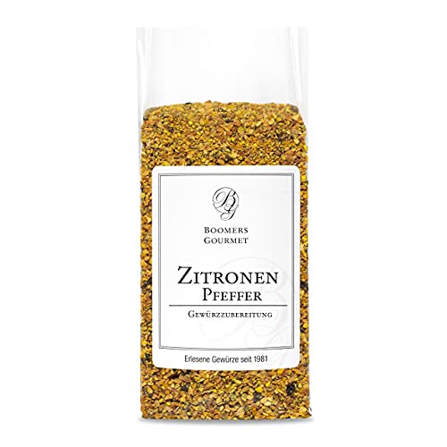 Boomers Gourmet - Zitronenpfeffer Gewürzzubereitung - Refill - 110 g von BOOMERS GOURMET