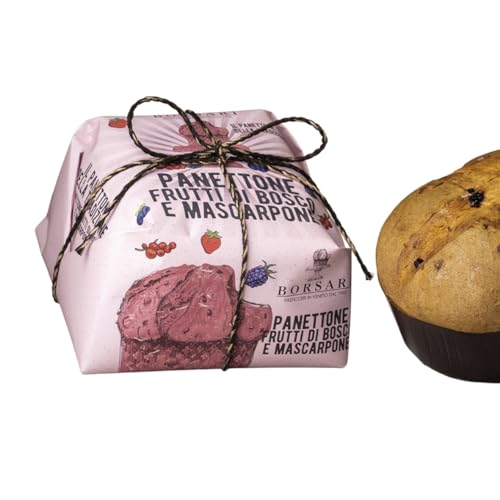 Borsari Panettone mit Beeren und Mascarpone 1 kg von BORSARI